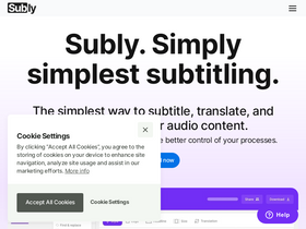 'getsubly.com' screenshot