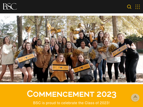 'bsc.edu' screenshot