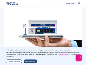 'vchat.vakifkatilim.com.tr' screenshot