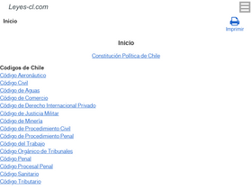 'leyes-cl.com' screenshot