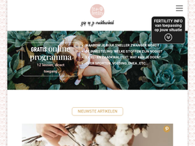 'fitforfertility.nl' screenshot
