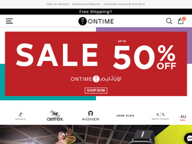 'ontime.com' screenshot