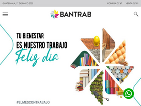 'bantrab.com.gt' screenshot