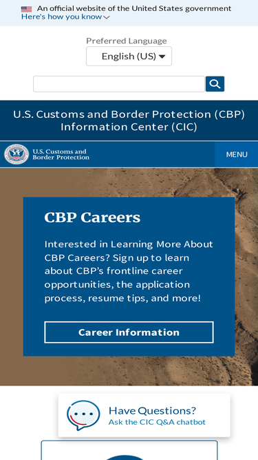 help.cbp.gov
