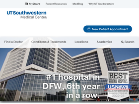 'utswmed.org' screenshot