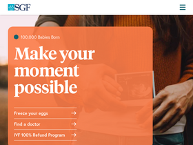 'shadygrovefertility.com' screenshot