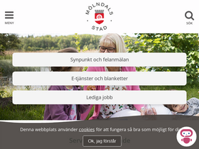 'molndal.se' screenshot