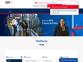 'efe.cl' screenshot