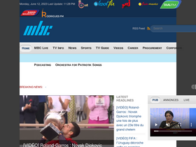 'mbcradio.tv' screenshot