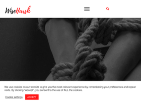 'wiseharsh.com' screenshot