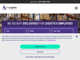 'prologistix.com' screenshot