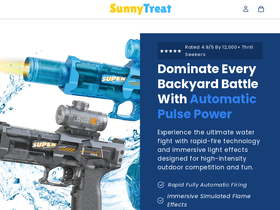 sunnytreat.com homepage screenshot
