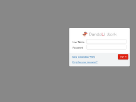 'dandoli.jp' screenshot