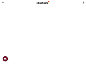 'schwaebische.de' screenshot