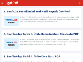 'lgstesti.blogspot.com' screenshot