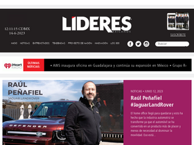 'lideresmexicanos.com' screenshot