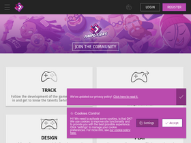 'games2gether.com' screenshot