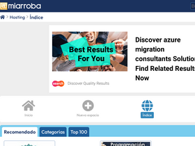 'webcindario.com' screenshot