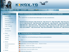 'kinos.to' screenshot