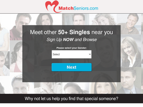 'matchseniors.com' screenshot