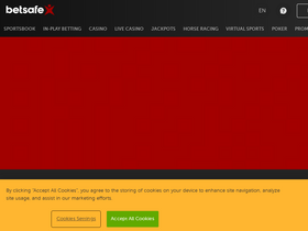 'betsafe.com' screenshot