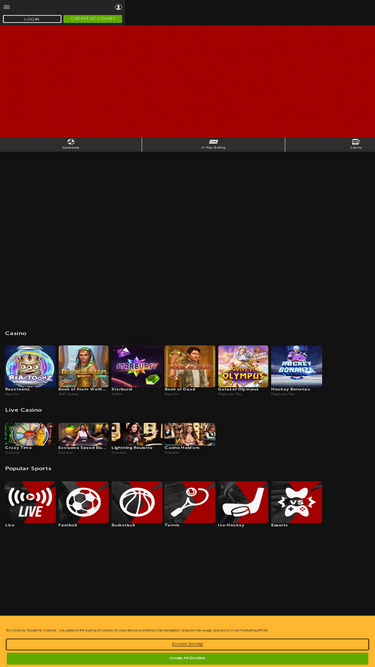 Strona kasyna Betsafe