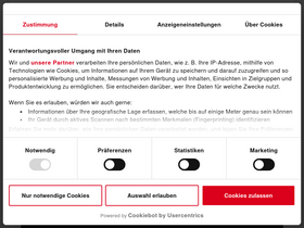 'borkenerzeitung.de' screenshot