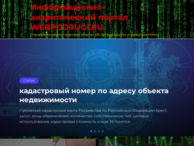 'webpodrugi.ru' screenshot