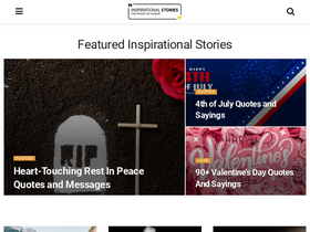 'inspirationalstories.com' screenshot