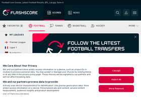 'flashscore.com' screenshot