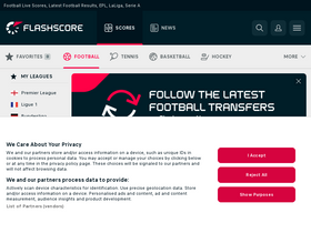 Livescorehunter football deals results