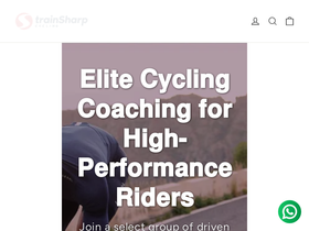 trainsharp.co.uk homepage screenshot