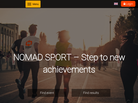 'nomadsport.net' screenshot