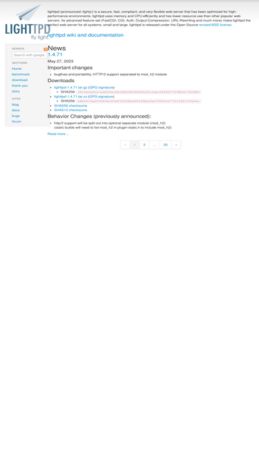 lighttpd.net