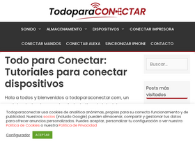 'todoparaconectar.com' screenshot