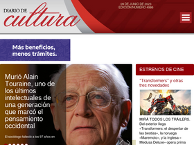 'diariodecultura.com.ar' screenshot