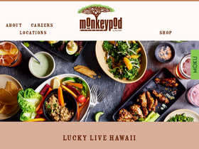 'monkeypodkitchen.com' screenshot