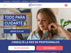 'postulacion.sancorsalud.com.ar' screenshot