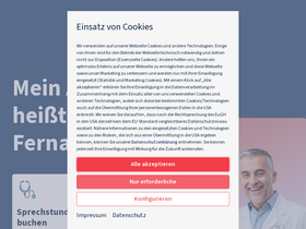 'fernarzt.com' screenshot