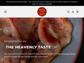 reallygoodfoodgroup.com homepage screenshot