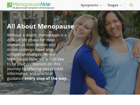 'menopausenow.com' screenshot