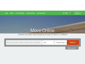 'thailand-property.com' screenshot