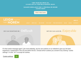 'leighnoren.com' screenshot
