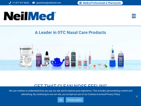 'neilmed.com' screenshot