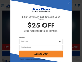 'jondon.com' screenshot