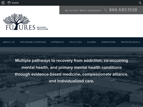 'futuresrecoveryhealthcare.com' screenshot