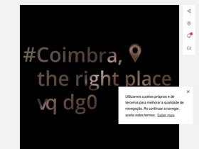 'cm-coimbra.pt' screenshot