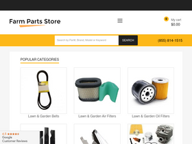 'farmpartsstore.com' screenshot