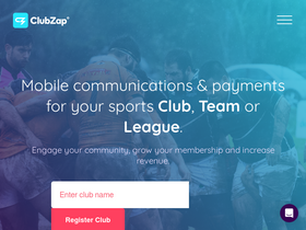'clubzap.com' screenshot