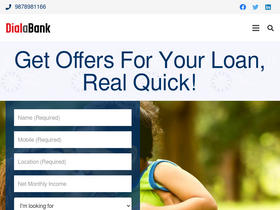 'dialabank.com' screenshot